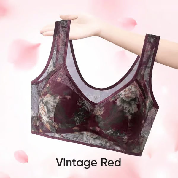 Super gather bra | Ice Silk Lace Cooling Comfort Bra