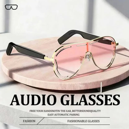 💕Hot sale 49% OFF😎 Smart Bluetooth 5.4 Audio Sunglasses – Open-Ear, UV &amp; Blue Light Protection