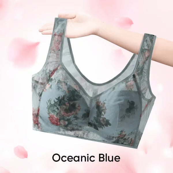 Super gather bra | Ice Silk Lace Cooling Comfort Bra
