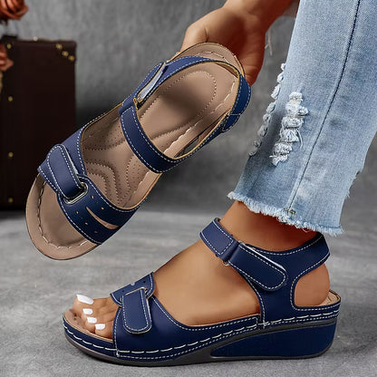 Ellenorgia - Women's Wedge Orthopaedic Sandals
