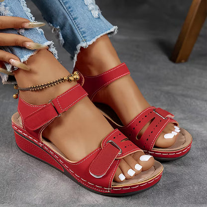 Ellenorgia - Women's Wedge Orthopaedic Sandals