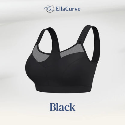 EllaCurve - Breathable Custom-Lift Bounce Control Bra