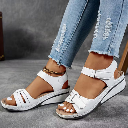 Ellenorgia - Women's Wedge Orthopaedic Sandals