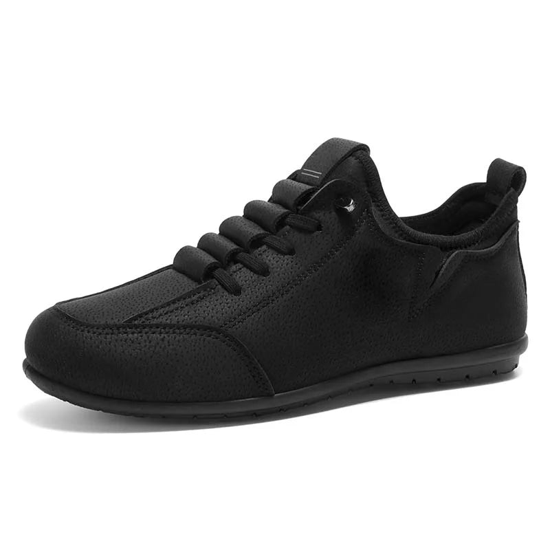 (🎁Free Socks Giveaway🧦)Men’s Secure-Fit Suede Walking Shoes for Tired, Wide Feet | Breathable Lace-Up Comfort with Arch Support for Daily Walks & Travel