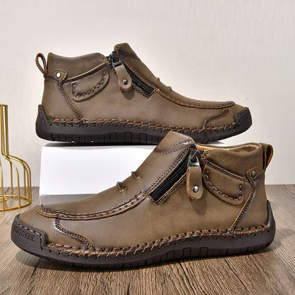 ⏰ Limited-Time 49% OFF – Men’s Handmade Leather Driving Boots