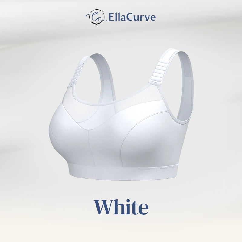 EllaCurve - Breathable Custom-Lift Bounce Control Bra