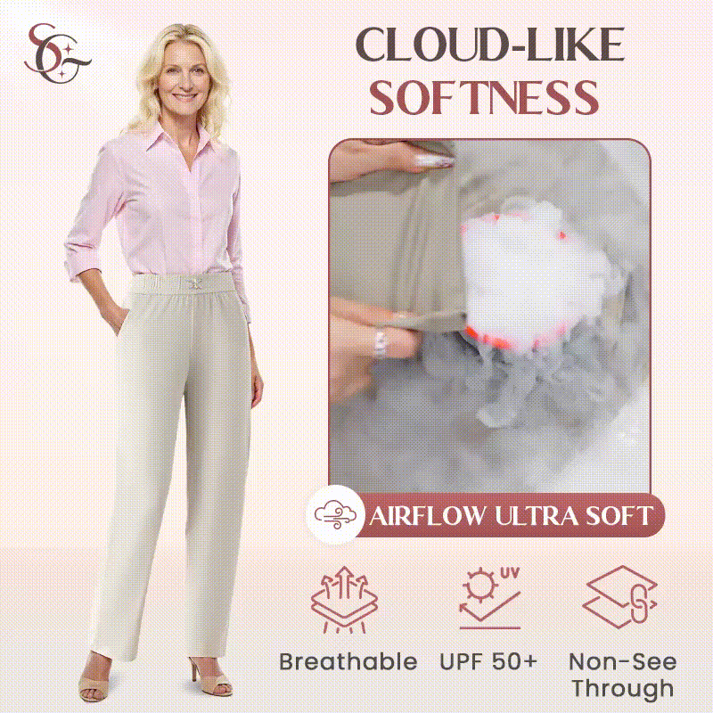 SoftyGrace - High Rise Silky Soft Pull-on Comfort Pants
