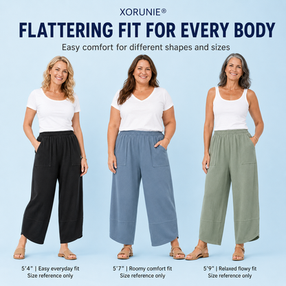 XORUNIE - Women’s Comfy Wide Leg Lounge Pants