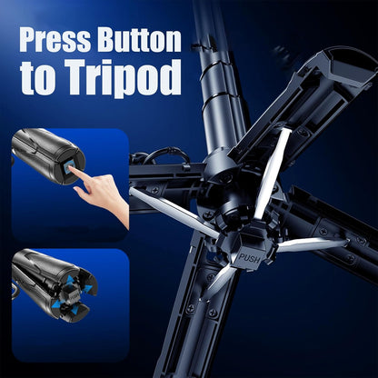 Mini 4-in-1 Magnetic Selfie Tripod