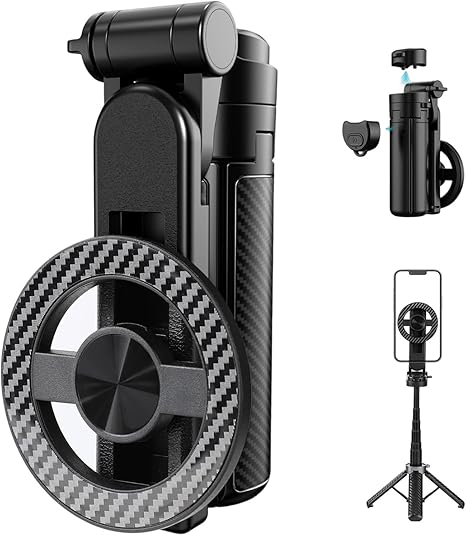 Mini 4-in-1 Magnetic Selfie Tripod Pro
