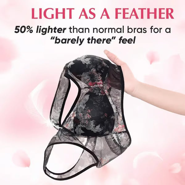Super gather bra | Ice Silk Lace Cooling Comfort Bra