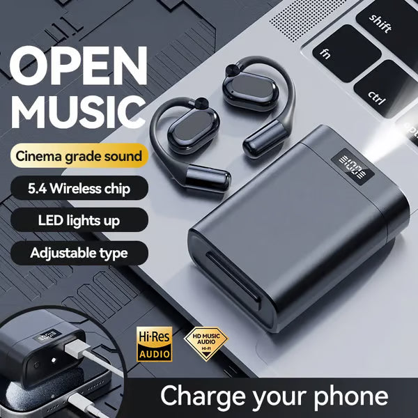 Xorunie™ AirLoop Pro Open-Ear Earbuds