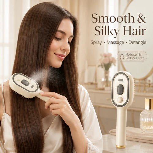🔥LAST DAY 49% OFF - Electric Spray Air Cushion Massage Comb