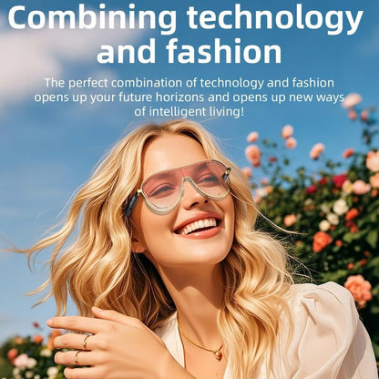 💕Hot sale 49% OFF😎 Smart Bluetooth 5.4 Audio Sunglasses – Open-Ear, UV &amp; Blue Light Protection