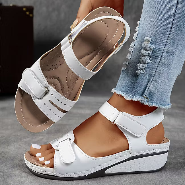 Ellenorgia - Women's Wedge Orthopaedic Sandals