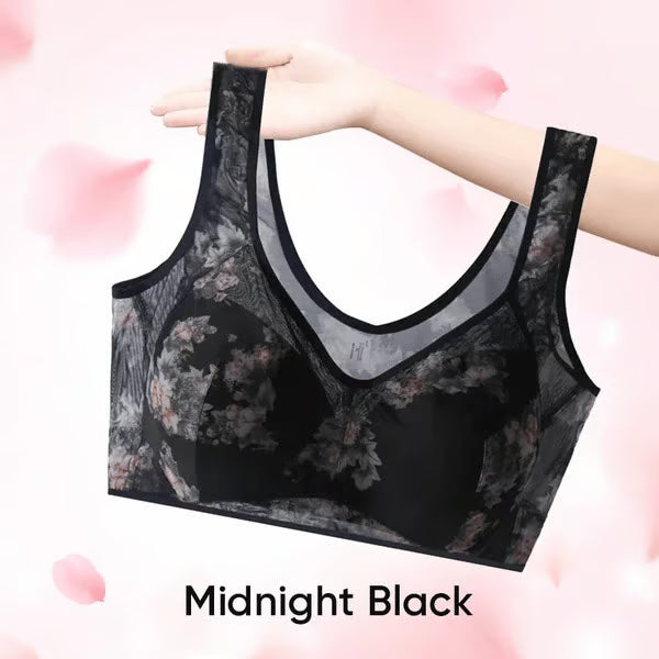 Super gather bra | Ice Silk Lace Cooling Comfort Bra
