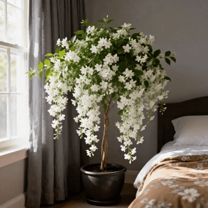 Climbing Silver Jasmine Seeds – Fragrant Blooms & Evergreen Beauty for Your Garden