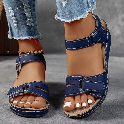 Ellenorgia - Women's Wedge Orthopaedic Sandals
