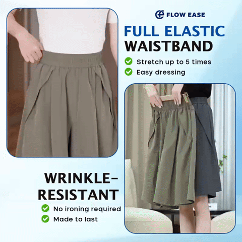 LAST DAY 70% OFF - Women’s Ice Silk Stretch Bermuda Shorts