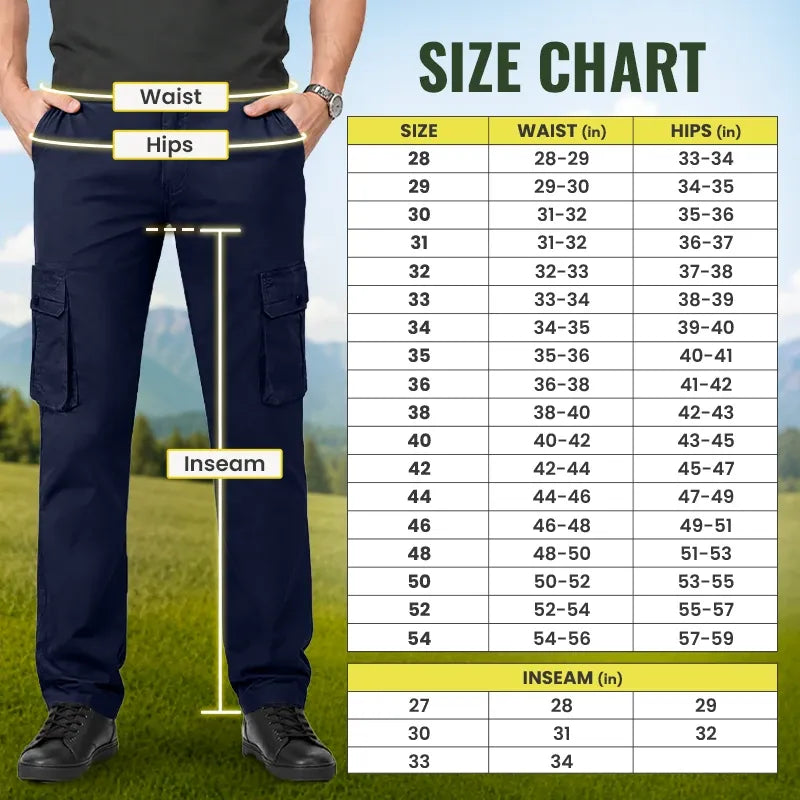 LAST DAY 70% OFF - Ultra Comfort Flex Fit Cargo Pants