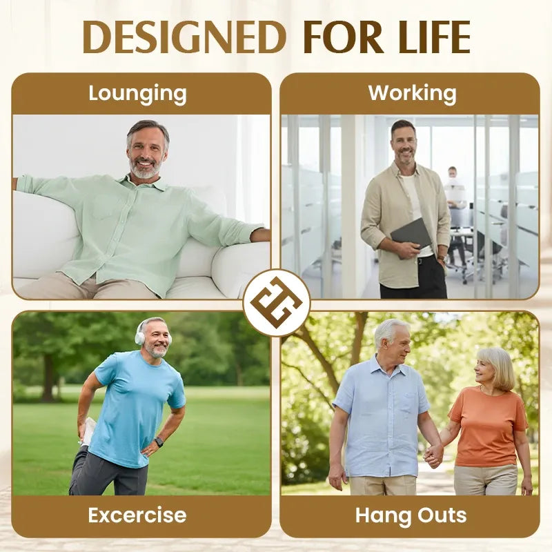 EaseTailor - Flexible Straight Fit Smart Comfort Pants