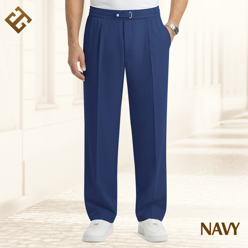 EaseTailor - Flexible Straight Fit Smart Comfort Pants