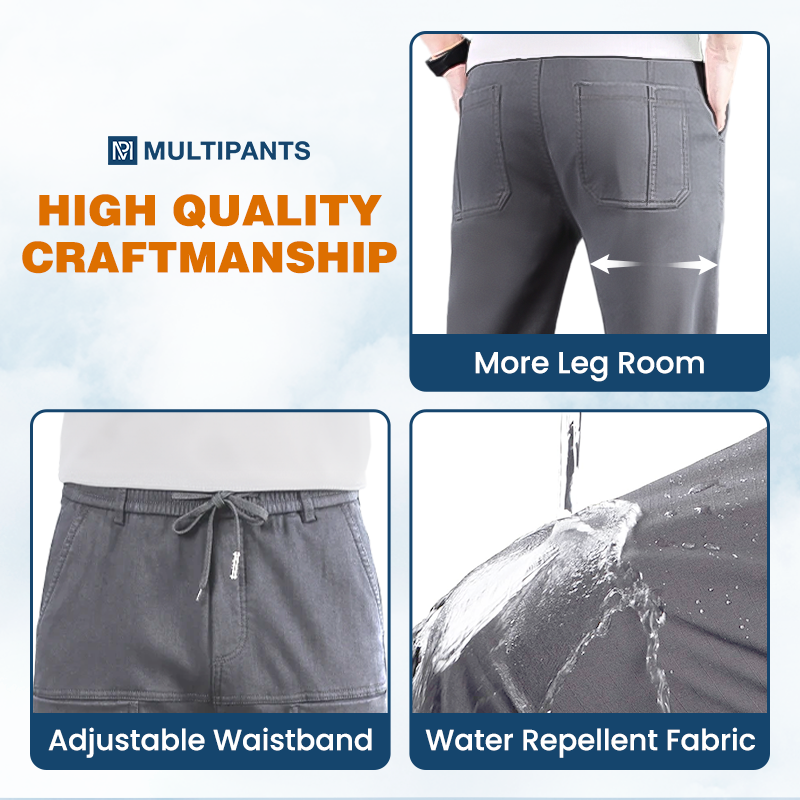 MultiPants - Ultra Stretch Lightweight Breathable Cargo Pants