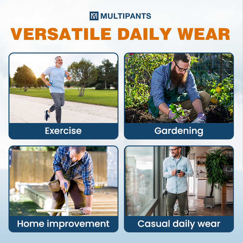 MultiPants - Ultra Stretch Lightweight Breathable Cargo Pants