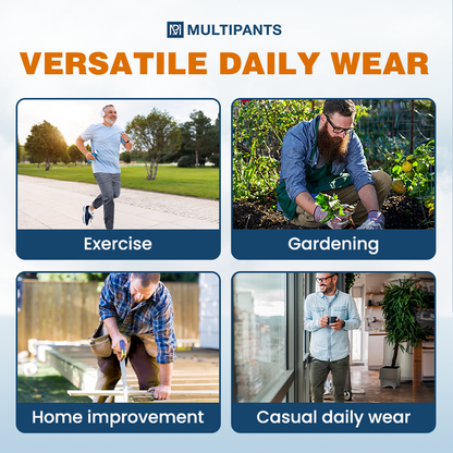 MultiPants - Ultra Stretch Lightweight Breathable Cargo Pants