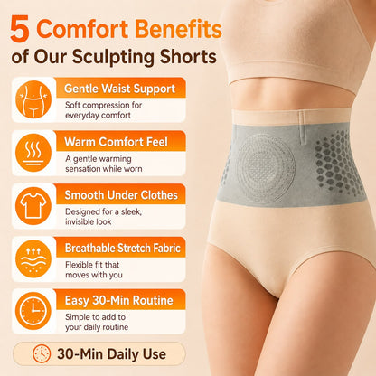 🛡️2026 Moringa & Berberine 4-in-1 Micro-Particle Shaping & Fat Burning Shorts