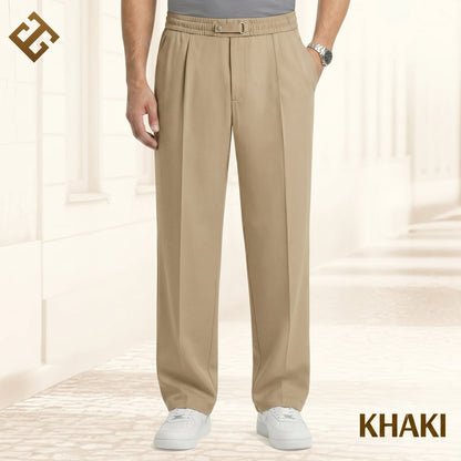 EaseTailor - Flexible Straight Fit Smart Comfort Pants