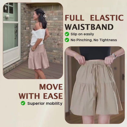 BloomEase - Women's Lightweight Stretch Comfy Flowy Shorts