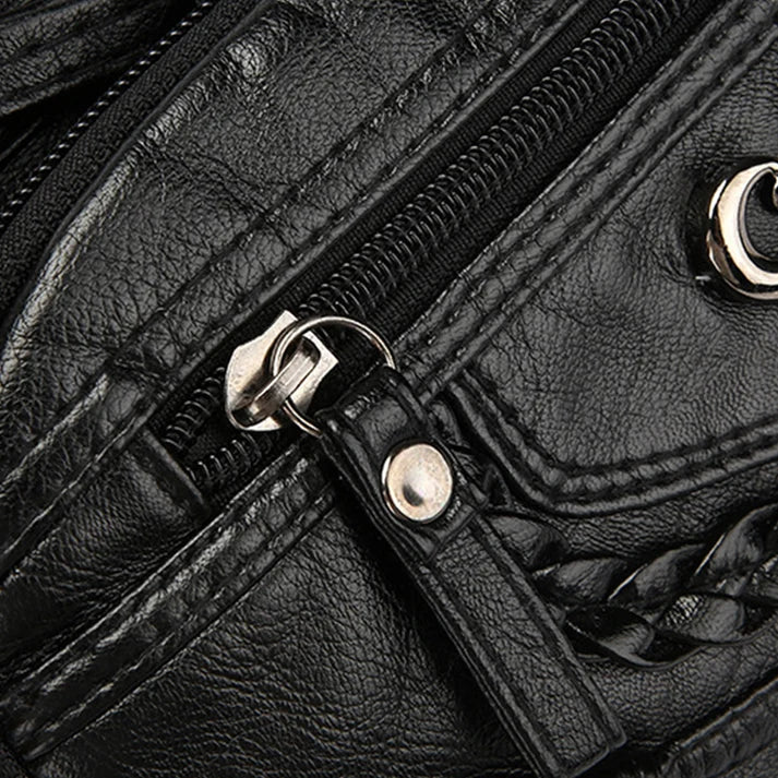 📢📢50% OFF !! ⏰Women's Soft PU Leather Multi-Pocket Crossbody Bag