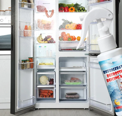 🧊 Buy 2 Get 1 Free | Defrosting Spray for Fridge Freezer 🎁 Includes Free Spatula